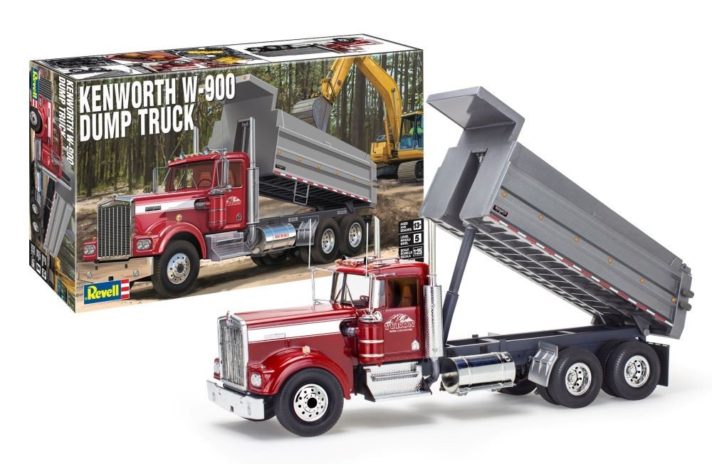 Revell - Kenworth W900 Dump Truck 1:25