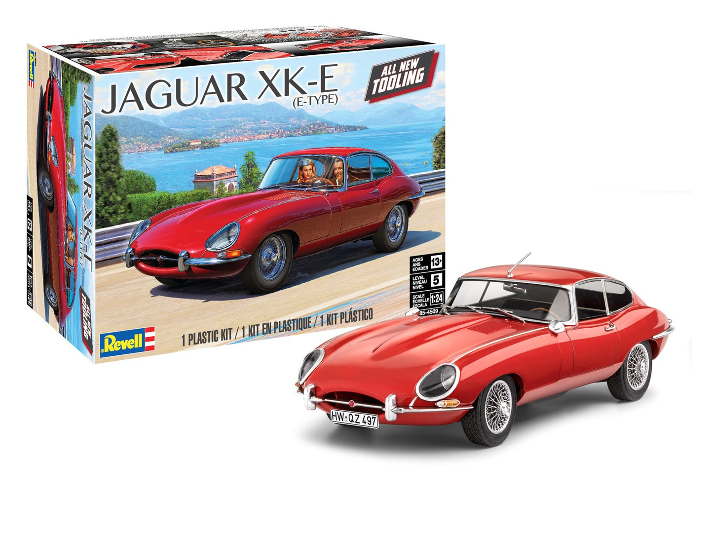 Revell - Jaguar XK-E E-Type 1:24