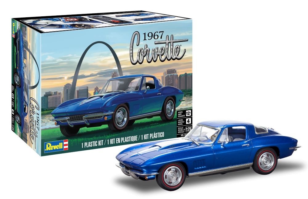 Revell - '67 Corvette Coupe 1:25
