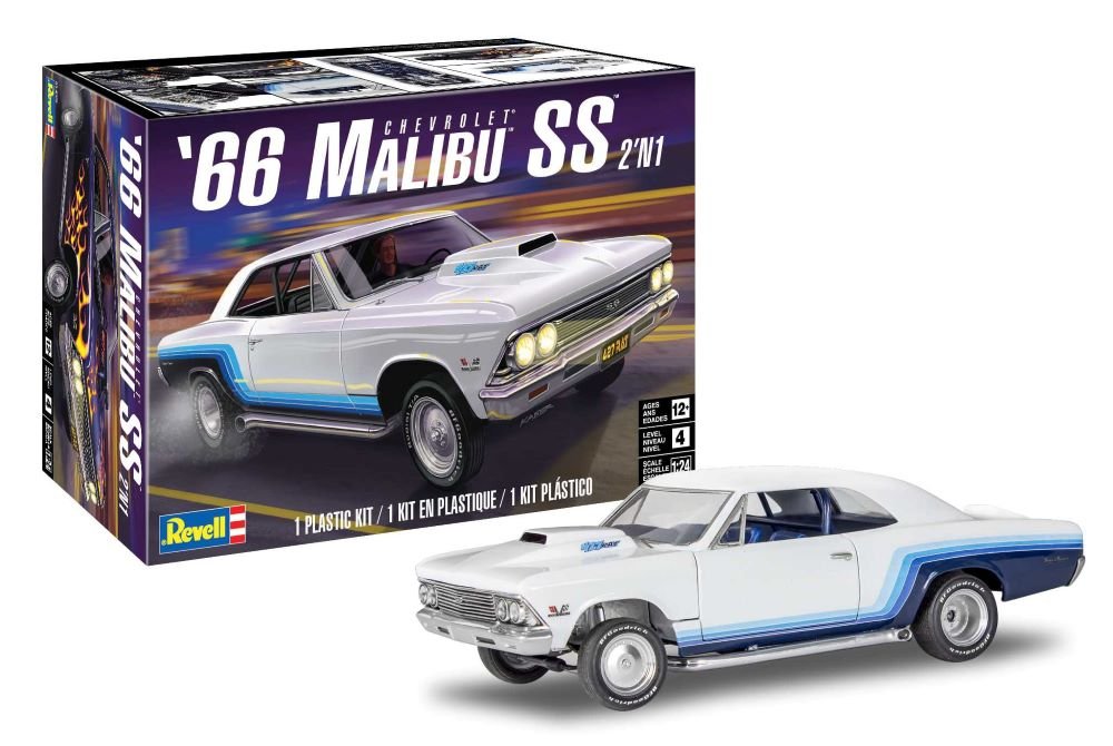 Revell - '66 Chevy Malibu SS 2n1 1:24