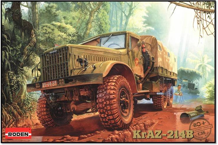 Roden - KraZ-214B Truck 1:35