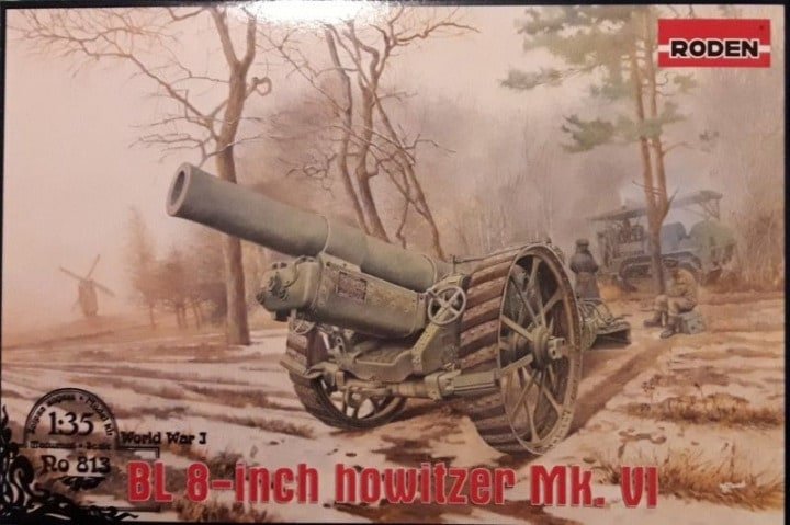 Roden - British BL 8' Howtzr Gun 1:35