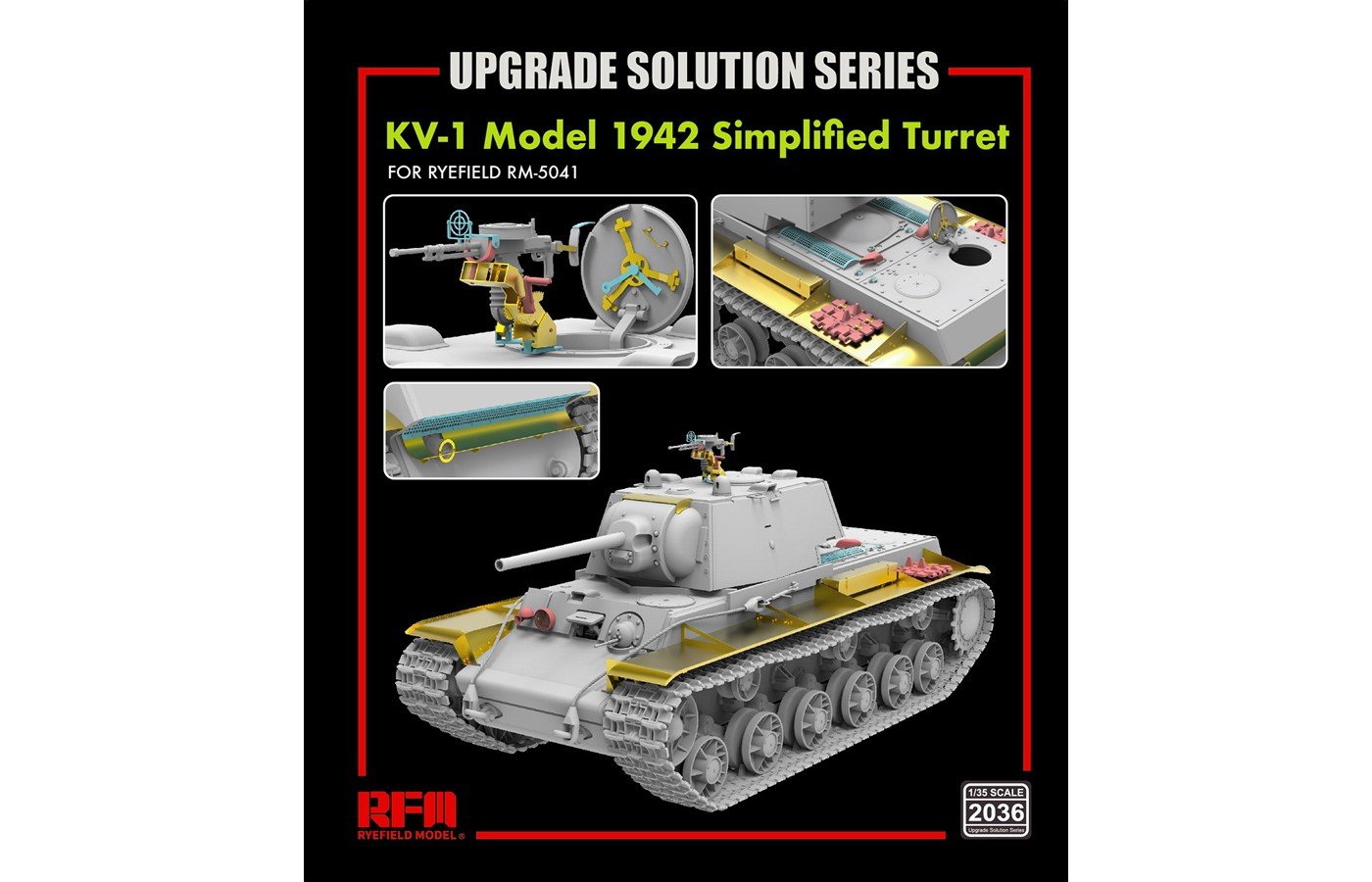 Ryefield - Upgrade Set for KV-1 Tank 1:35
