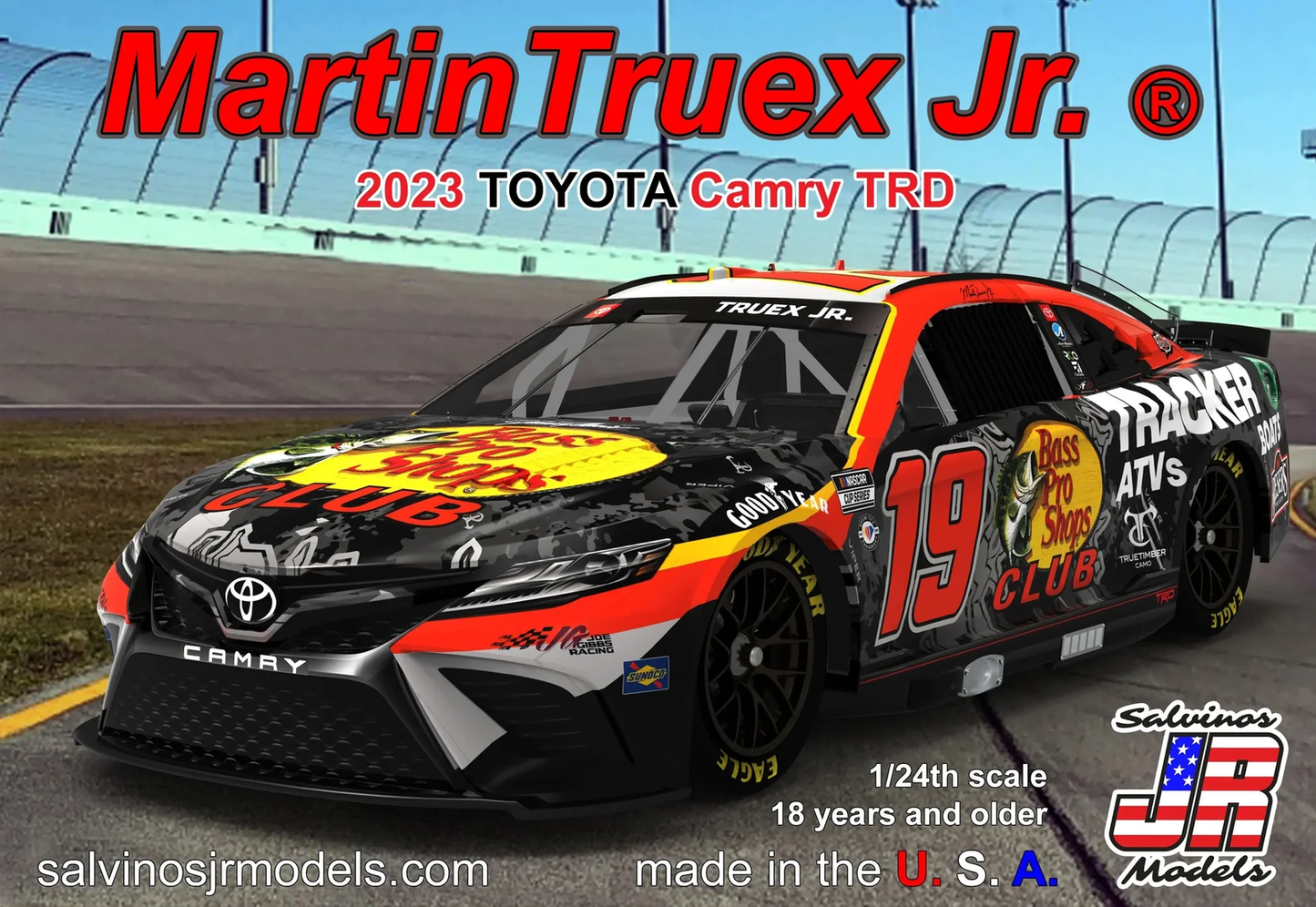 Salvinos Jr - '23 Toyota Camry Martin Truex Bass Pro