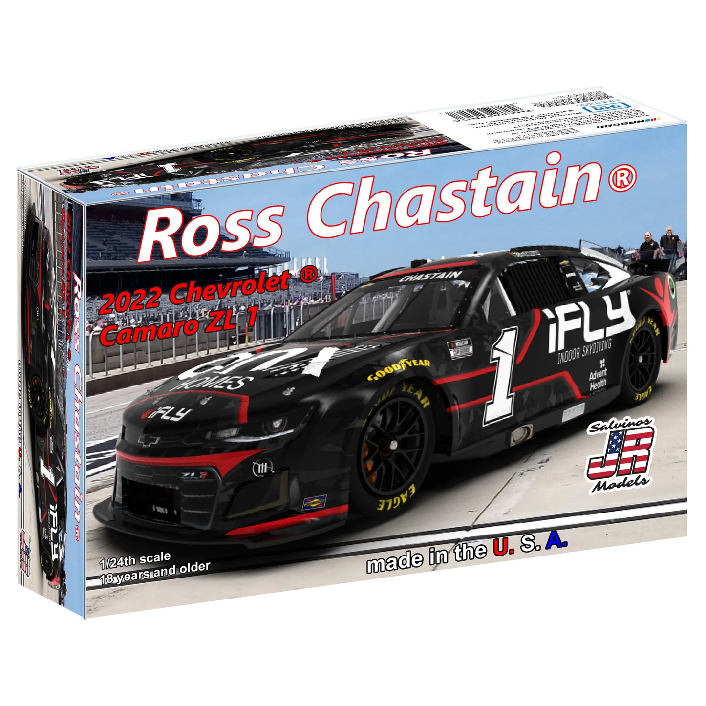 Salvinos Jr - '22 Camaro ZL-1 Ross Chastain 1:24