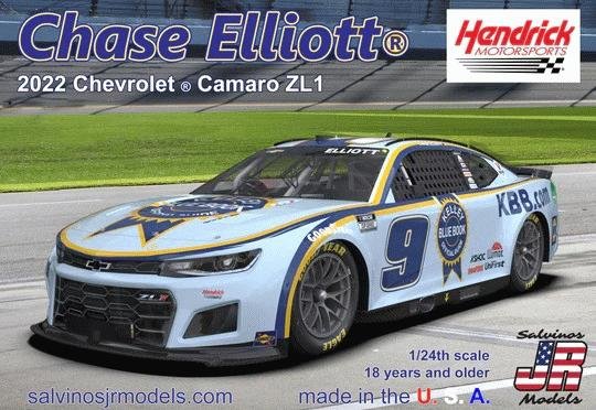 Salvinos Jr - '22 Camaro Chase Elliot #9 KBB 1:24