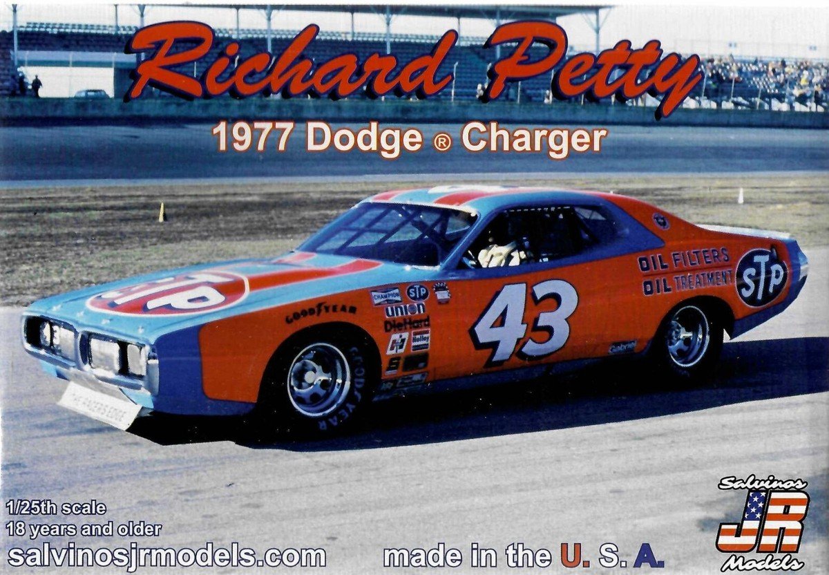 Salvinos Jr - '77 Dodge Charger Richard Petty 1:24