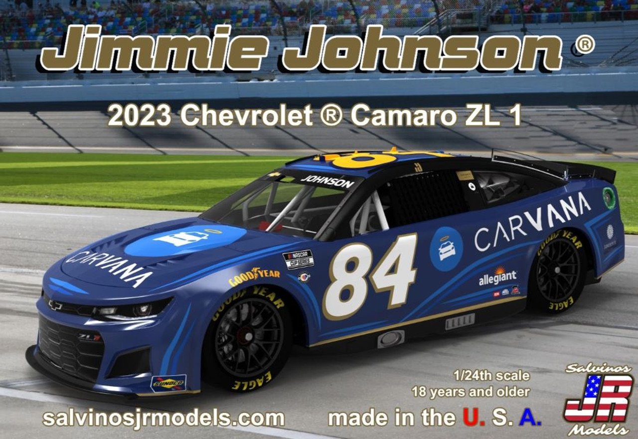 Salvinos Jr - '23 Jimmie Johnson Camaro Carvana 1:24