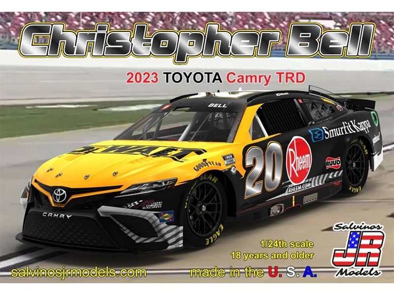 Salvinos Jr - '23 Chris Bell Camry #20 DeWalt 1:24