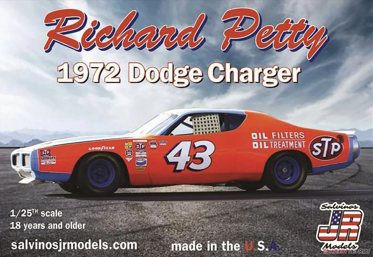 Salvinos Jr - '72 Dodge Charger Richard Petty STP 1:24