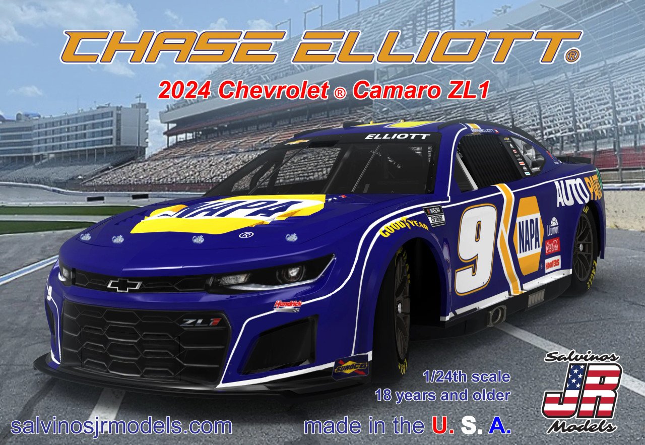 Salvinos Jr - '24 Camaro ZL1 Chase Elliot #9 NAPA 1:24