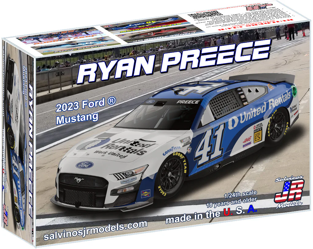 Salvinos Jr - Ryan Preece 2024 Ford Mustang 1:24