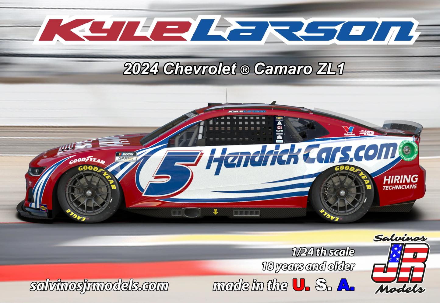 Salvinos Jr - '24 Camaro ZL1 Kyle Larson #5 1:24