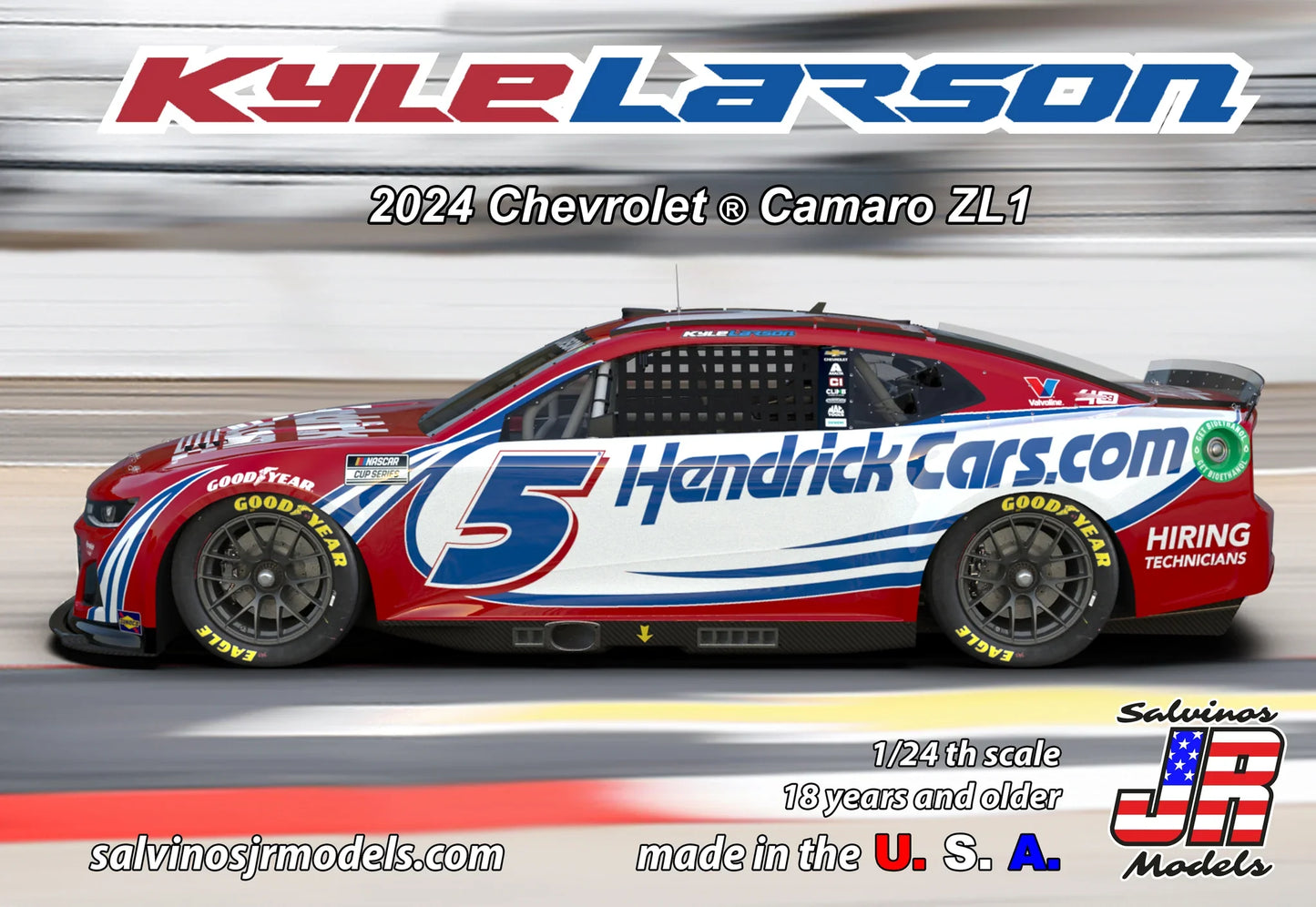 Salvinos Jr - 2024 Camaro ZL1 Larson #5 HendrickCars