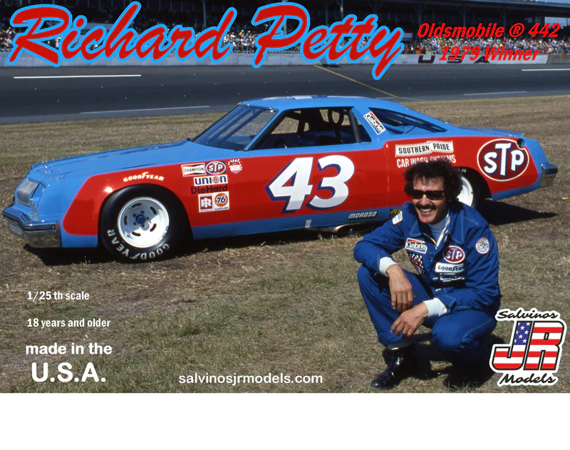 Salvinos Jr - '79 Olds 442 R. Petty 1:24