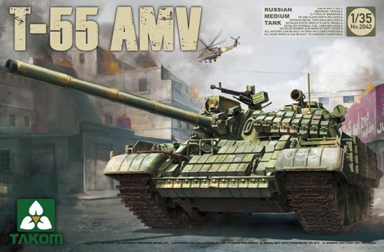 Takom - Russian Medium Tank T-55 1:35