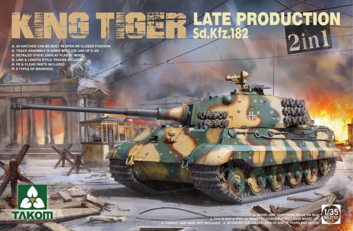 Takom - SD.KFZ.182 King Tiger Late Prod(2in1):35