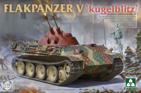 Takom - Flakpanzer V Kugelblitz 1:35