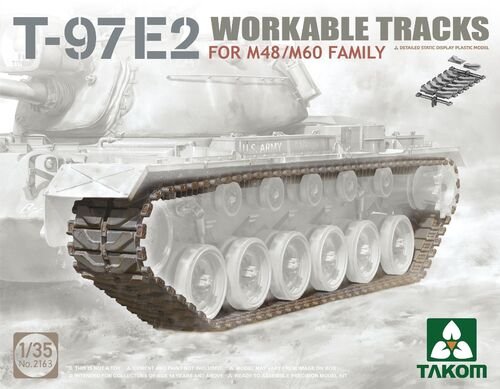 Takom - T-97E2 Workable Tracks for M48/M60 1:35