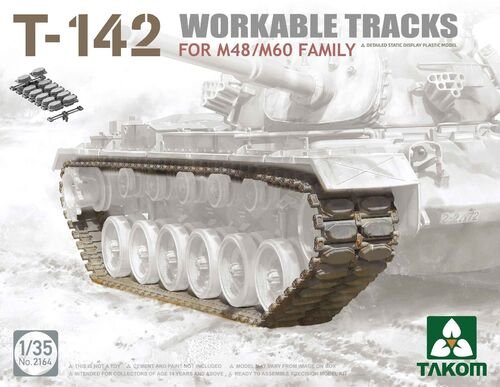 Takom - T-142 Workable Tracks for M48/M60