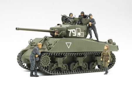 Tamiya - M4A2 Sherman W/figs 1:35