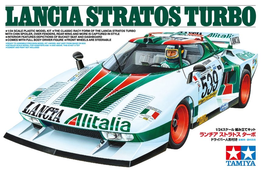 Tamiya - Lancia Stratos Turbo 1:24
