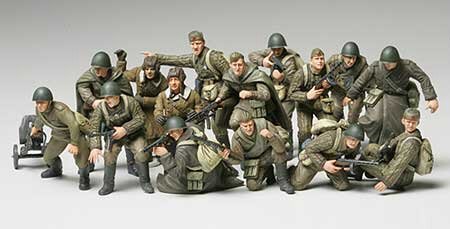 Tamiya - Ww-Ii Russian Infantry 1:48