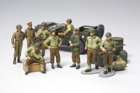 Tamiya - Us Infantry at Rest Ww-Ii 1:48
