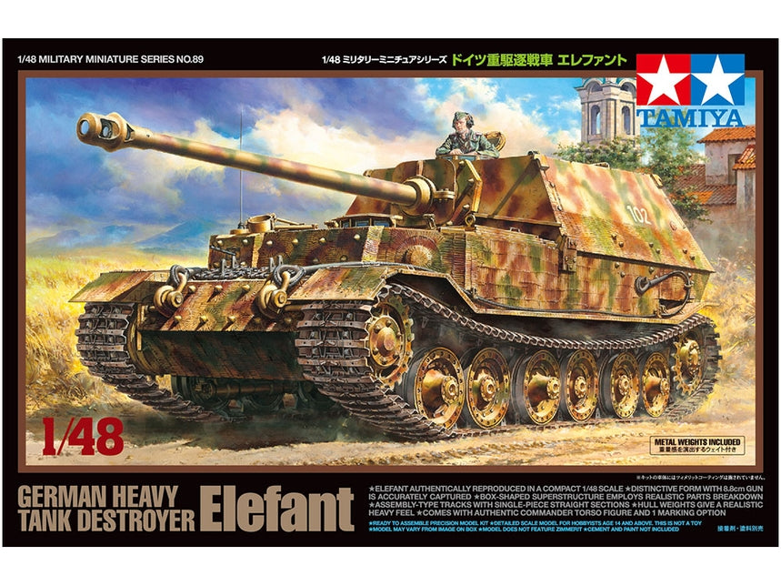 Tamiya - 1/48 German Tank Destroyer Elefant