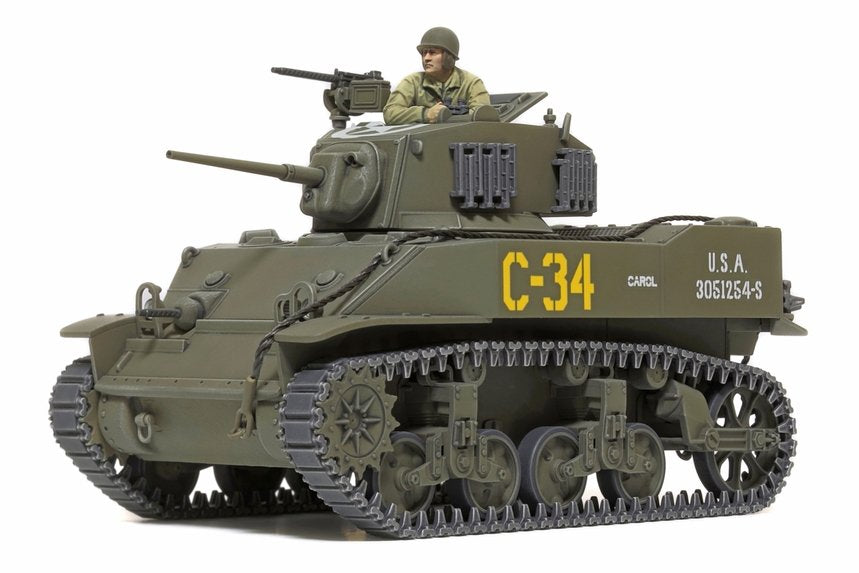 Tamiya - U.S. Light Tank M5A1 Stuart 1:48