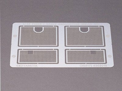 Tamiya - German Tiger Etched Grill 1:35