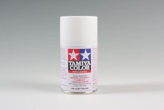 Tamiya - Spray 85101 TS-101 Base White, 3.4 Fl Oz Spray Can