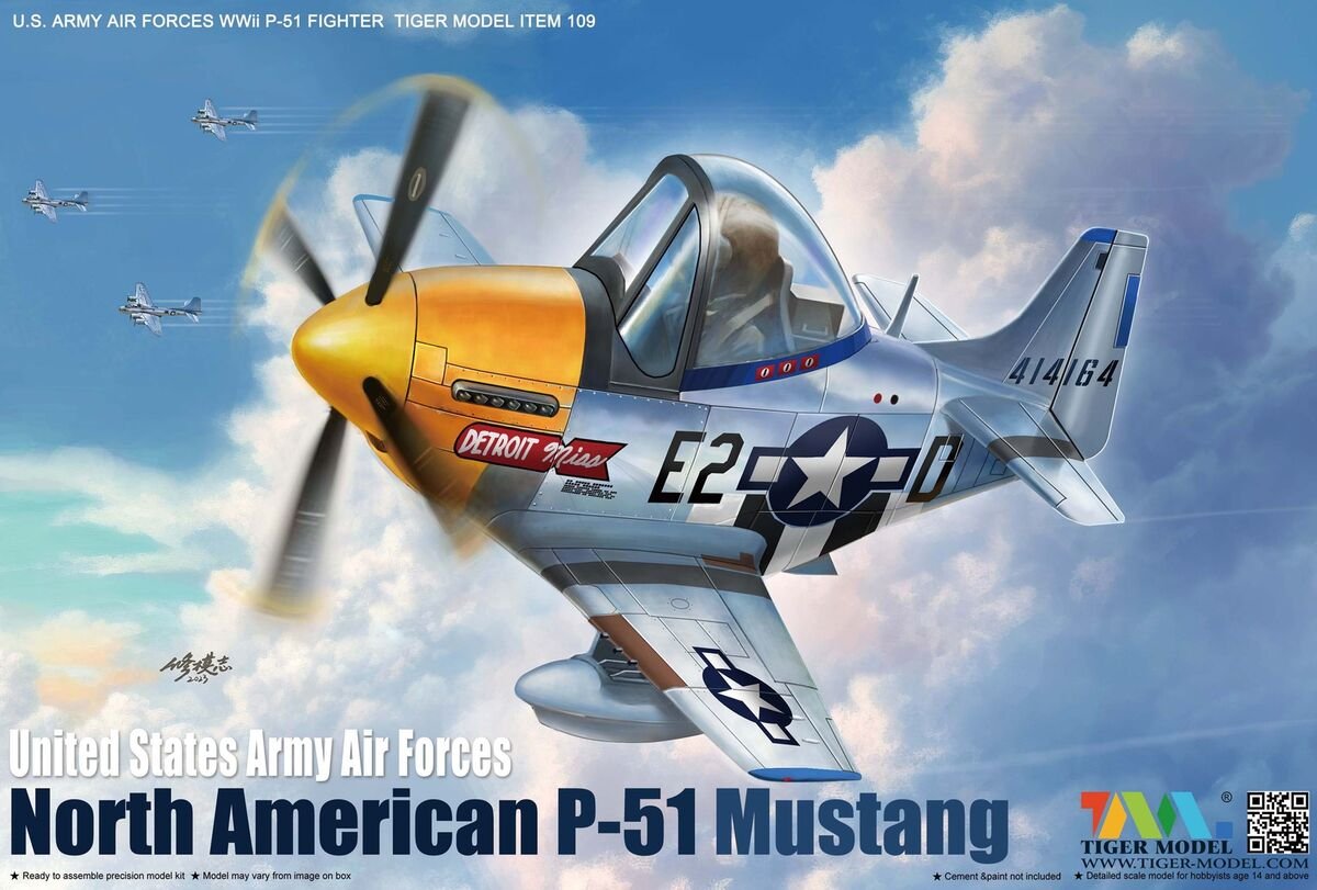 Tiger - Cute Series P-51 Fighter