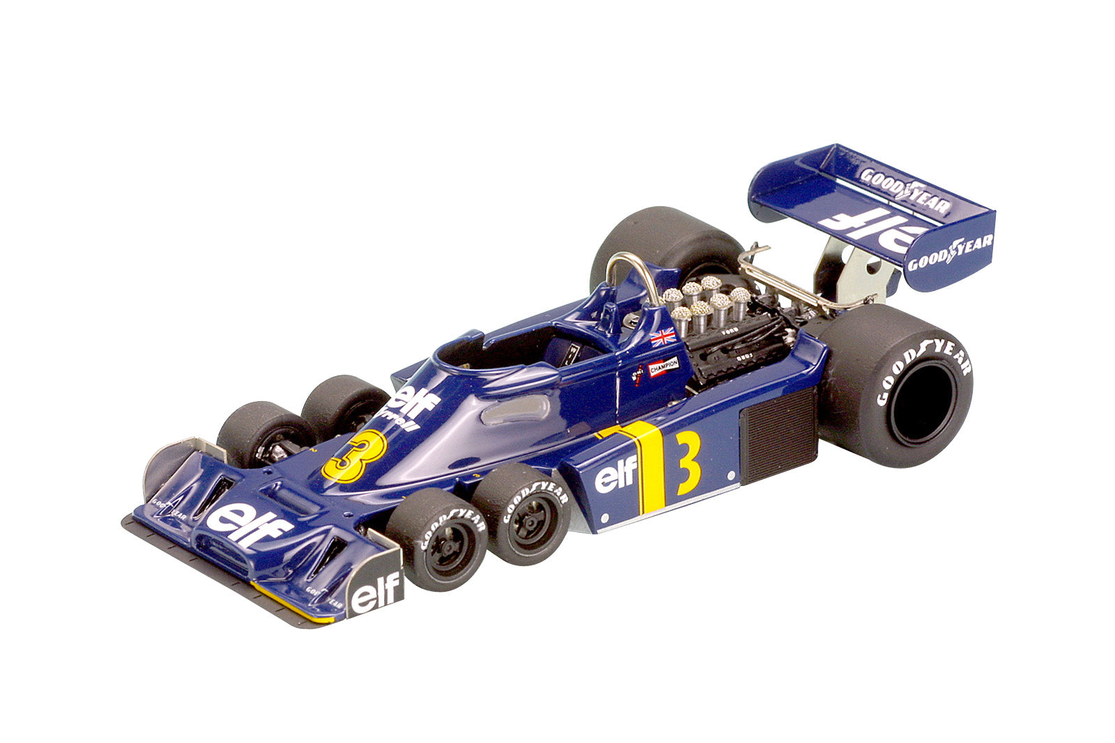 Tameo - TMK299 Tyrrell P34 Ford - 1976 - White Metal Car Kit