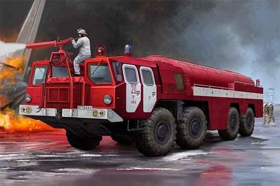 Trumpeter - Airport Fire Fighting Vehicle AA-60 1:35