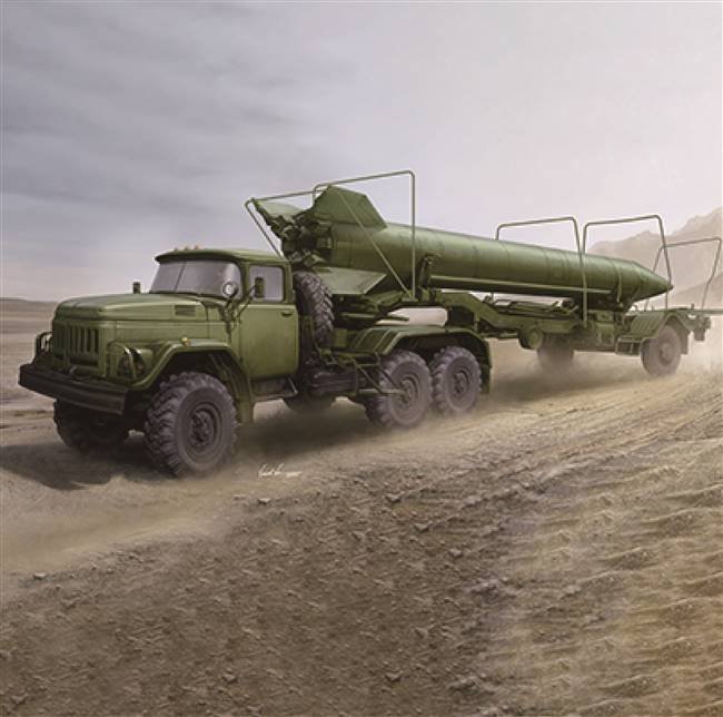Trumpeter - Soviet Zil-131V Tow 2T3M1 Trailer 1:35