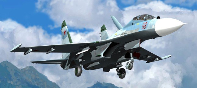 Trumpeter - Su-27Ub Flanker C 1:32