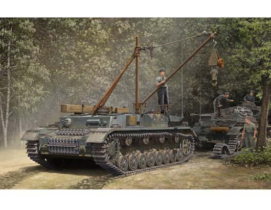 Trumpeter - German BergepanZer Iv 1:35