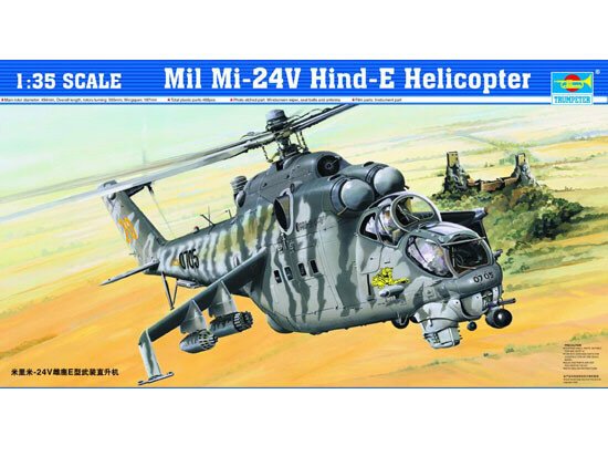 Trumpeter - Mi-24V Hind-E Helicopter 1:35