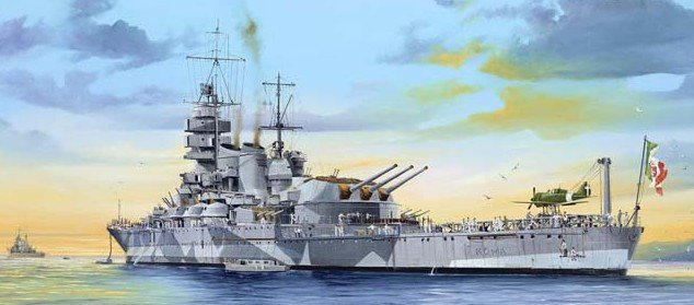 Trumpeter - Rn Roma Italian Battleship:350