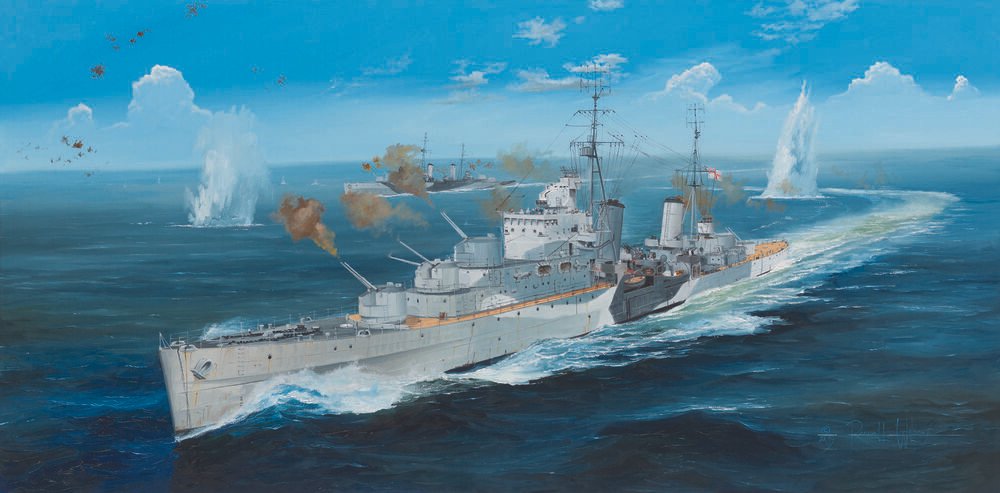Trumpeter - HMS Argonaut Dido Class Light Cru 1:350