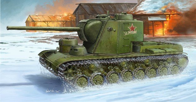 Trumpeter - Soviet Kv-5 Super Heavy Tank 1:35