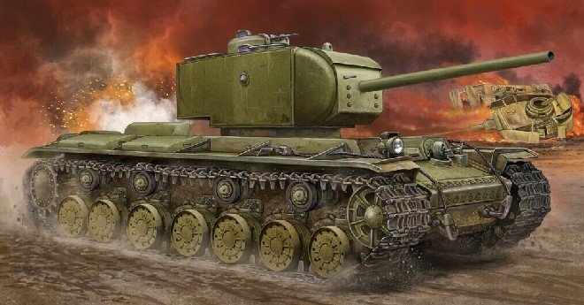 Trumpeter - Kv220 Russian Tiger Sht 1:35