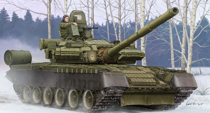 Trumpeter - Russian T-80Bv Mbt 1:35