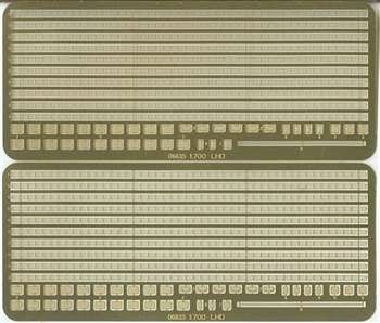 Trumpeter - Handrails & Safety Net 1:700