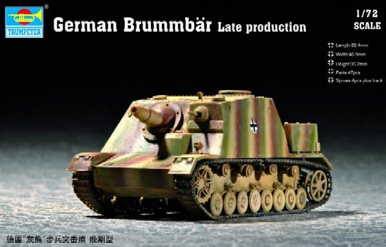 Trumpeter - BRUMMBAR Late PRODUCTION 1:72