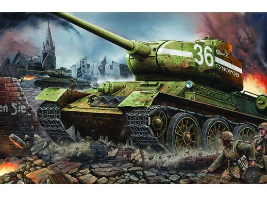 Trumpeter - T34/85 MODEL 1944 LATE 1:16
