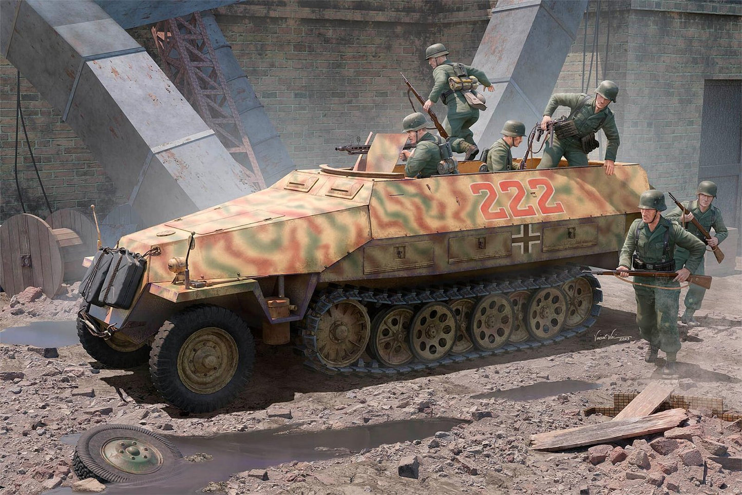 Trumpeter - German Sd.Kfz 251D Halftrack 1:16