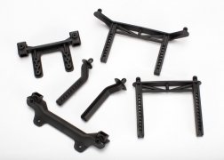 Traxxas - Body mounts, front & rear
