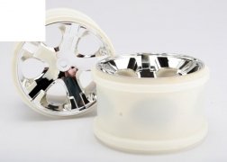 Traxxas - Wheels, All-Star 2.9'(chrome)